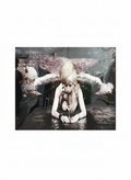 After Party large-format photo under acrylic in matte black floating frame, 180x120cm