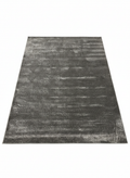 Urban Smoke abstract short-pile rug 250x300cm in dark grey anthracite vintage effect