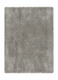 Sober grey short-pile rug 170x220cm in nuanced grey contemporary design