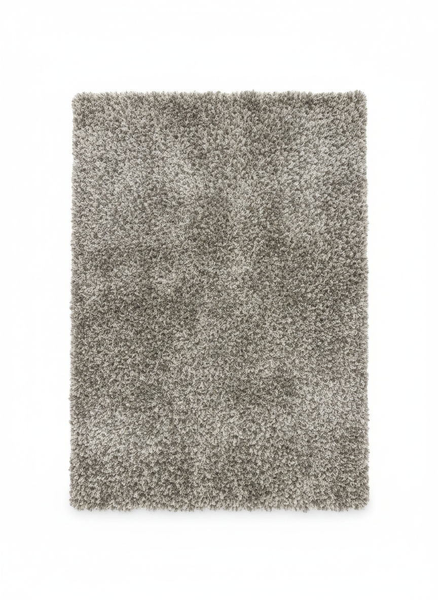 "Grand tapis de salon gris contemporain Rivet-Lozano Outlet, dimensions 200x300 cm, texture haute qualité, pièce unique n°23."