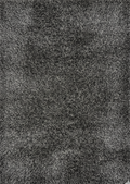 Mottled Grey long-pile rug 200x300cm with living chiné texture hiding everyday marks