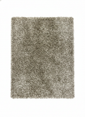 Cloud Mottled long-pile shaggy rug 200x250cm in grey-taupe and cream tones