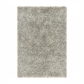 Iced Grey Mottled short-pile rug 250x300cm in mottled grey and cream chiné