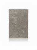 Powder grey short-pile velvet rug, 200 x 300 cm