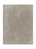 Light Mouse Grey short-pile rug 200x300cm in clean luminous light grey, dense and robust