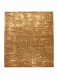 Golden Sand short-pile rug 200x300cm in warm golden ochre with subtle satin glints