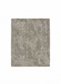 Luminous taupe velvet short-pile square rug 250x250cm in light grey-beige